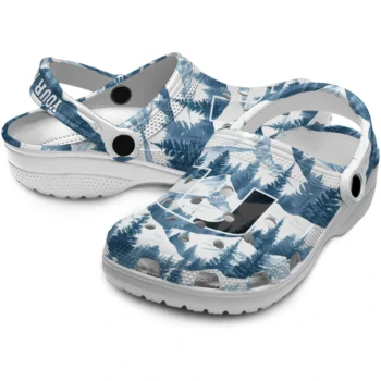 personalized miami hurricanes snowy mountains clogs high quality