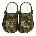 personalized miami hurricanes woods forest designs clogs best selling
