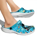 personalized miami marlins tropical fish ocean clogs best selling