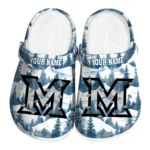 personalized miami redhawks snowy mountains clogs best selling