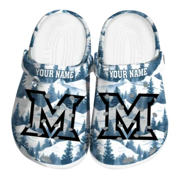 personalized miami redhawks snowy mountains clogs best selling