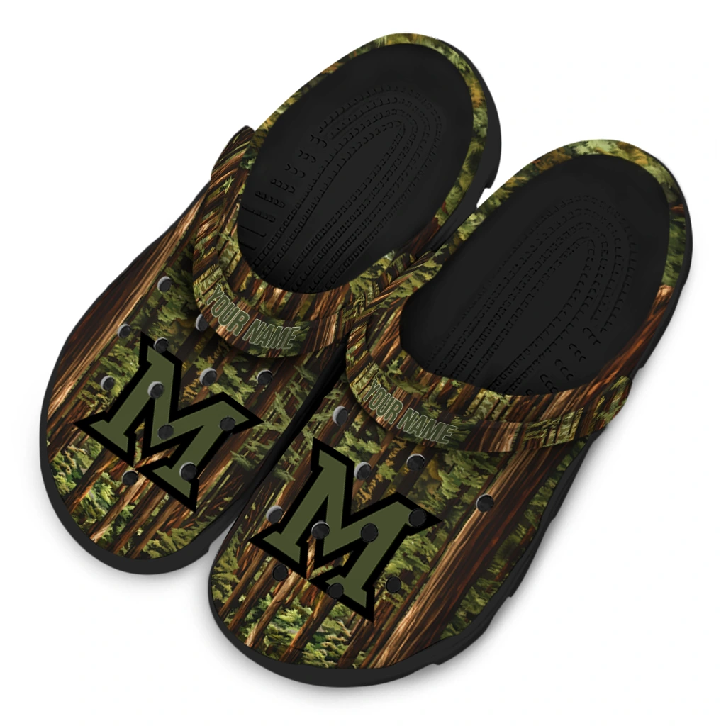 personalized miami redhawks woods forest designs clogs latest model personalized miami redhawks woods forest designs clogs latest model