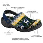 personalized milwaukee brewers christmas motif clogs best selling