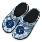 personalized milwaukee brewers mountain artwork clogs best selling