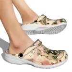 personalized milwaukee bucks desert cactus pattern clogs best selling