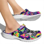 personalized milwaukee bucks swirling mushrooms clogs best selling