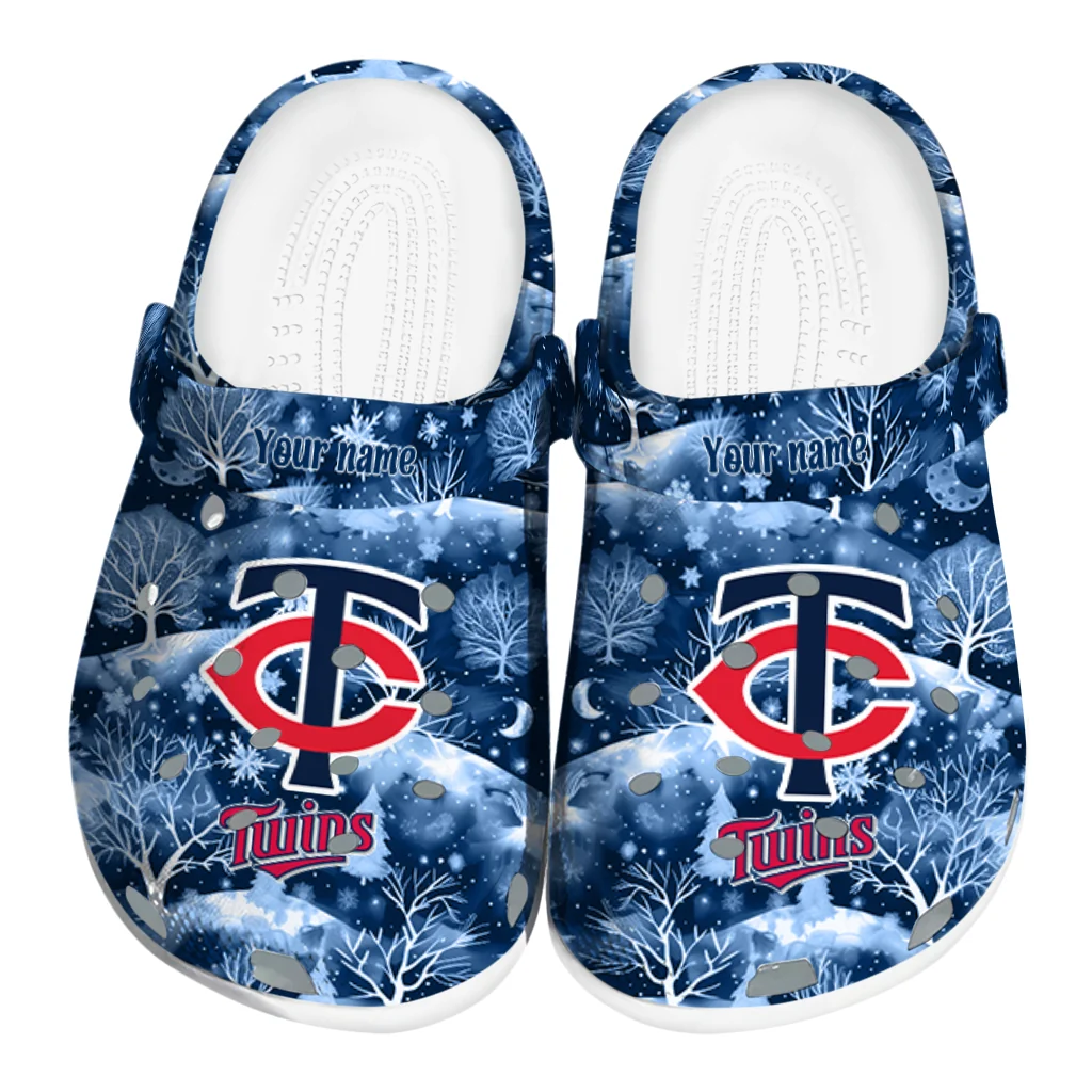 personalized minnesota twins snowy hills clogs best selling personalized minnesota twins snowy hills clogs best selling