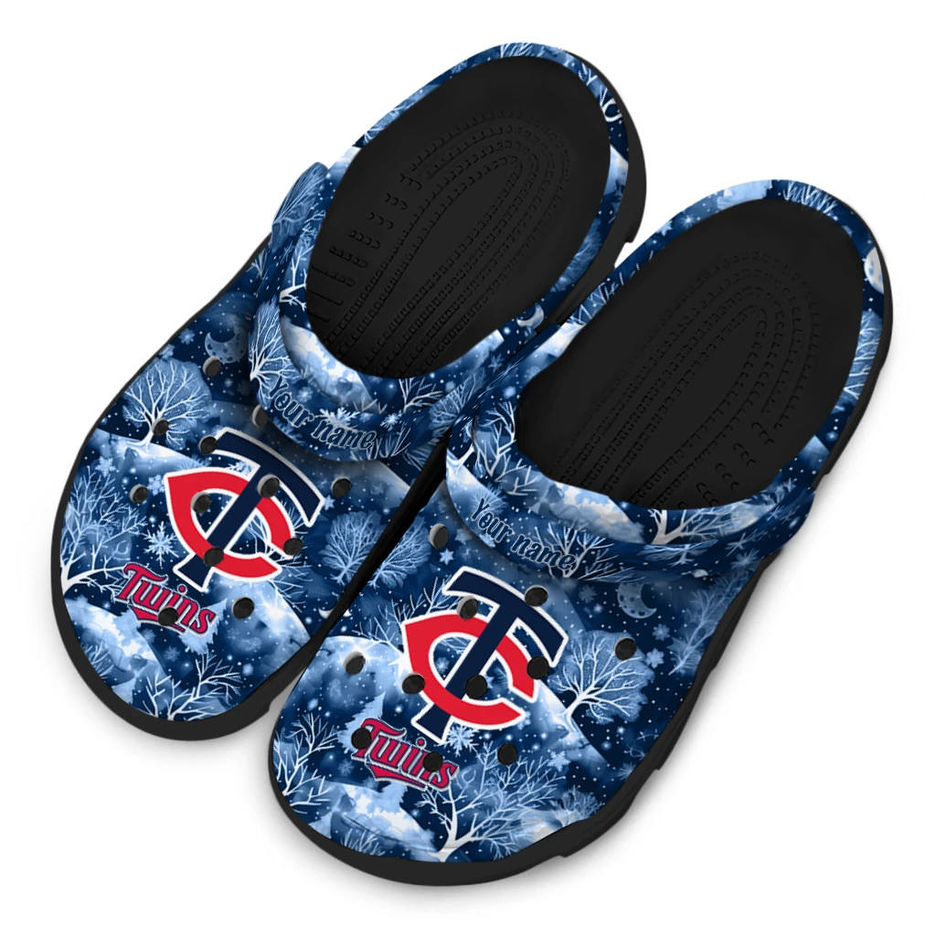 personalized minnesota twins snowy hills clogs latest model personalized minnesota twins snowy hills clogs latest model