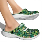 personalized minnesota vikings tropical leaves clogs best selling