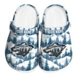 personalized minnesota wild snowy mountains clogs best selling