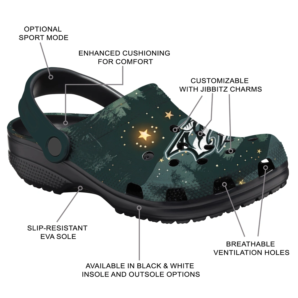 personalized nashville predators deer nightscape clogs new arrival personalized nashville predators deer nightscape clogs new arrival