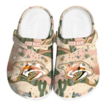 personalized nashville predators desert cactus pattern clogs best selling