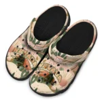 personalized nevada wolf pack desert cactus pattern clogs best selling