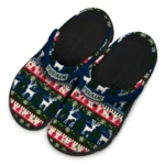 personalized new england patriots christmas motif clogs best selling