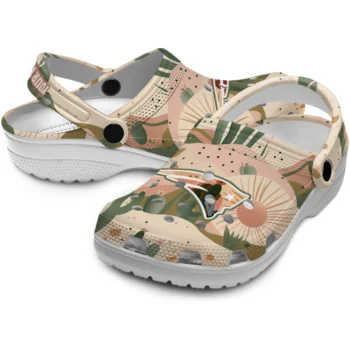 personalized new england patriots desert cactus pattern clogs high quality
