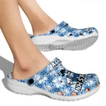 personalized new mexico state aggies snowflake mosaic clogs best selling