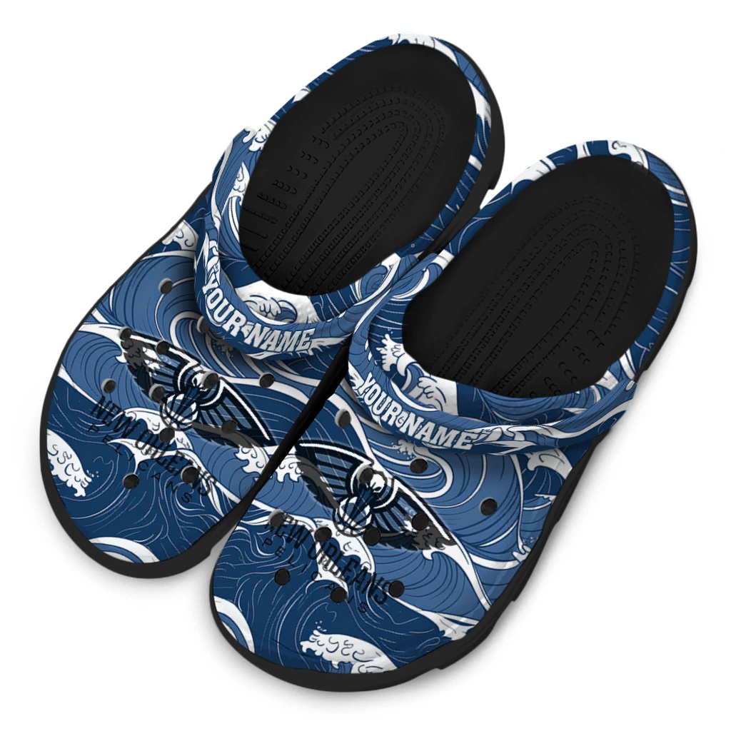 personalized new orleans pelicans wave flow clogs latest model personalized new orleans pelicans wave flow clogs latest model