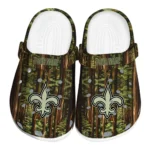 personalized new orleans saints woods forest designs clogs best selling