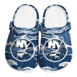personalized new york islanders wave flow clogs best selling