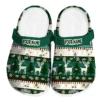 personalized new york jets christmas motif clogs best selling