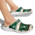 personalized new york jets christmas motif clogs best selling