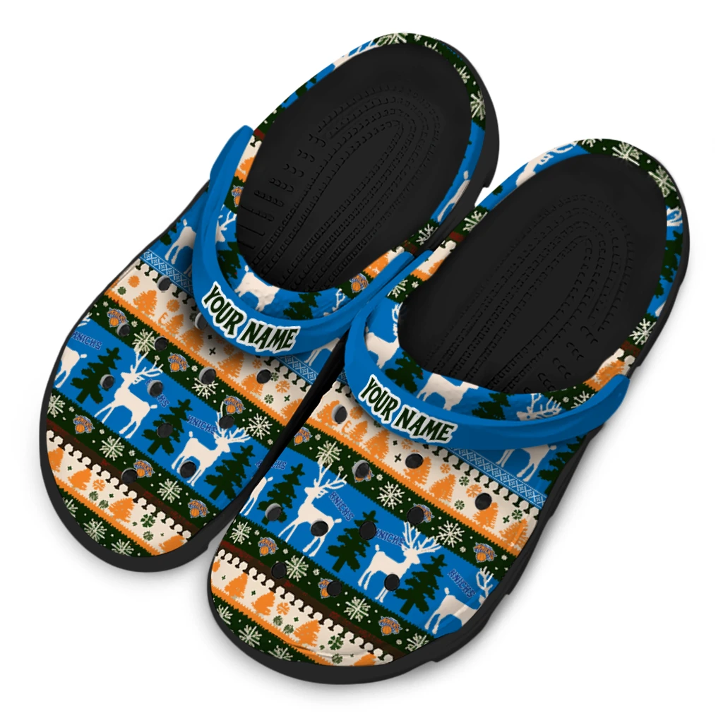 personalized new york knicks christmas motif clogs latest model personalized new york knicks christmas motif clogs latest model