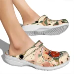 personalized new york knicks desert cactus pattern clogs best selling