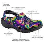personalized new york knicks swirling mushrooms clogs best selling