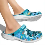 personalized new york mets tropical fish ocean clogs best selling