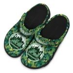 personalized new york mets tropical leaves clogs best selling
