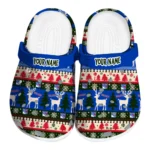 personalized new york rangers christmas motif clogs best selling