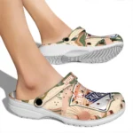 personalized new york rangers desert cactus pattern clogs best selling