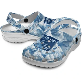 personalized new york rangers mountain artwork clogs high quality