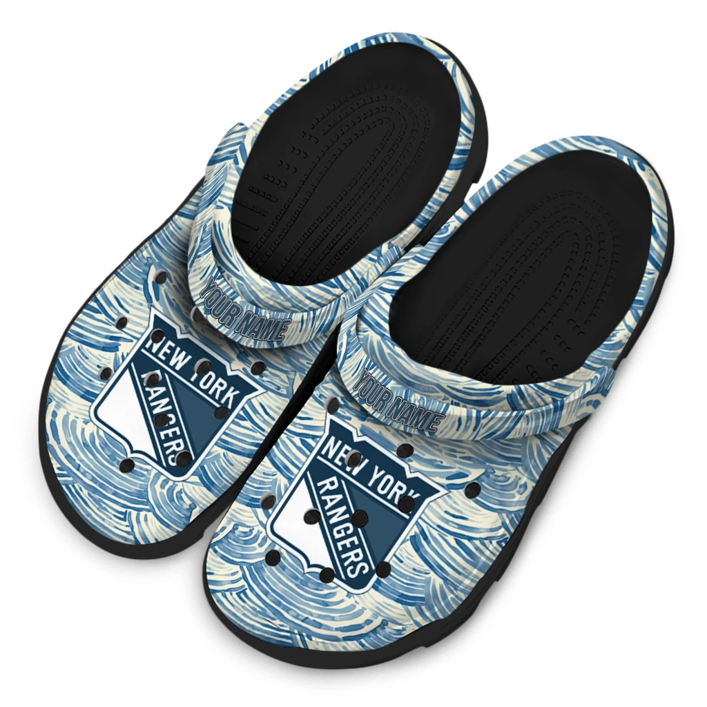 personalized new york rangers sea swirls clogs latest model personalized new york rangers sea swirls clogs latest model