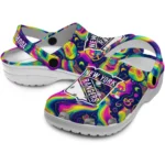 personalized new york rangers swirling mushrooms clogs best selling