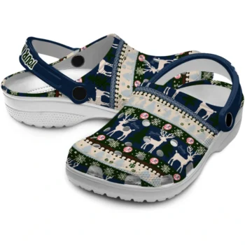 personalized new york yankees christmas motif clogs high quality