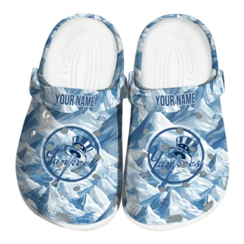 personalized new york yankees mountain artwork clogs best selling