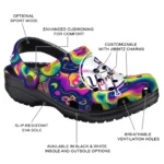 personalized new york yankees swirling mushrooms clogs best selling