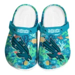 personalized north texas mean green tropical fish ocean clogs best selling