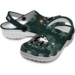 personalized northern illinois huskies deer nightscape clogs best selling