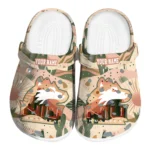 personalized northern illinois huskies desert cactus pattern clogs best selling