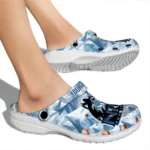 personalized northern illinois huskies mountain artwork clogs best selling