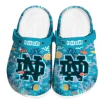 personalized notre dame fighting irish tropical fish ocean clogs best selling