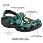 personalized oakland athletics snowy hills clogs best selling