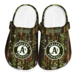 personalized oakland athletics woods forest designs clogs best selling