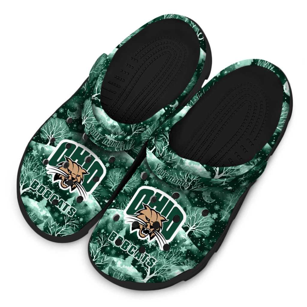 personalized ohio bobcats snowy hills clogs latest model personalized ohio bobcats snowy hills clogs latest model