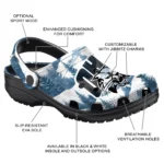 personalized ohio bobcats snowy mountains clogs best selling
