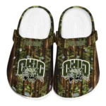personalized ohio bobcats woods forest designs clogs best selling