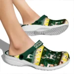 personalized oregon ducks christmas motif clogs best selling