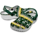 personalized oregon ducks christmas motif clogs best selling